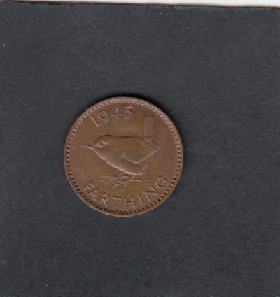 Beschrijving: 1 Farthing  GEORGIUS VI  